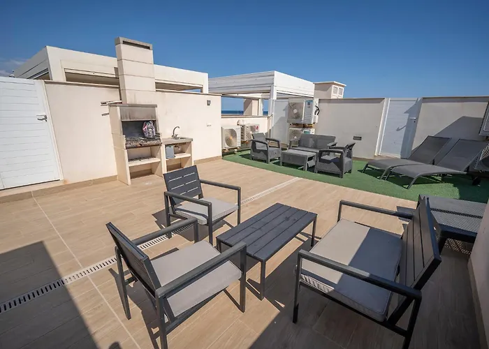 цветы у моря